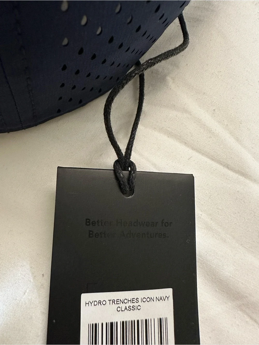 Men's Melin Hydro Trenches Icon Navy Flat-Brim Hat Size Classic
